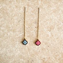 Carica l'immagine nel visualizzatore di Gallery, Laccio unico in corda micro quadrilobo rosa