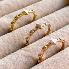 Upload image to gallery, one-decade rosary with roses - Yellow gold