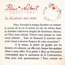 Charger l'image dans la galerie, Dizainier aux roses - Or rose