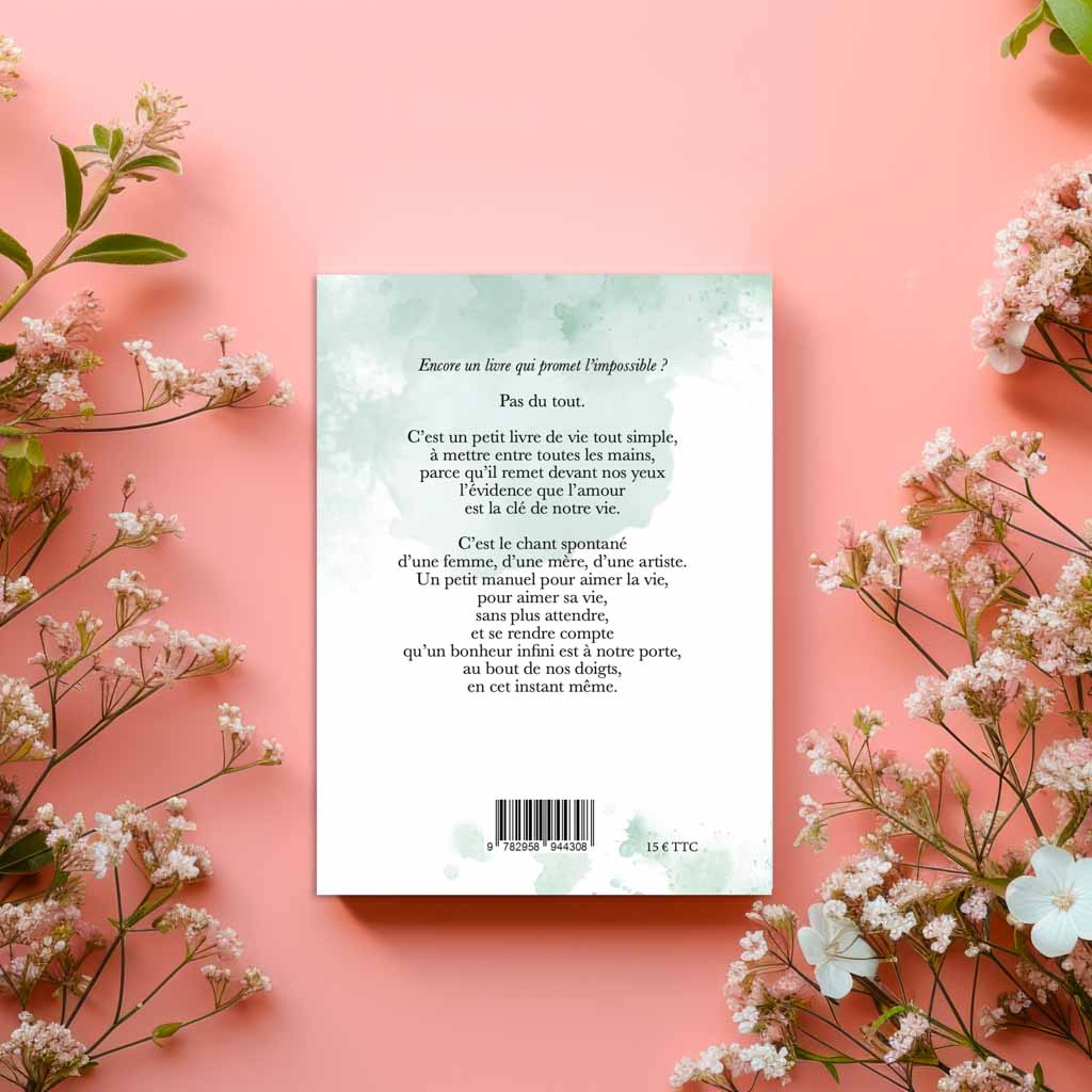 Fleur Nabert créations Book "Do you want to live infinite happiness?" 