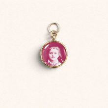 Load image into Gallery viewer, Saint Theresa Medal, my BFF + letter

