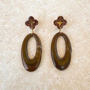 Boucles "douce lumière" chocolat