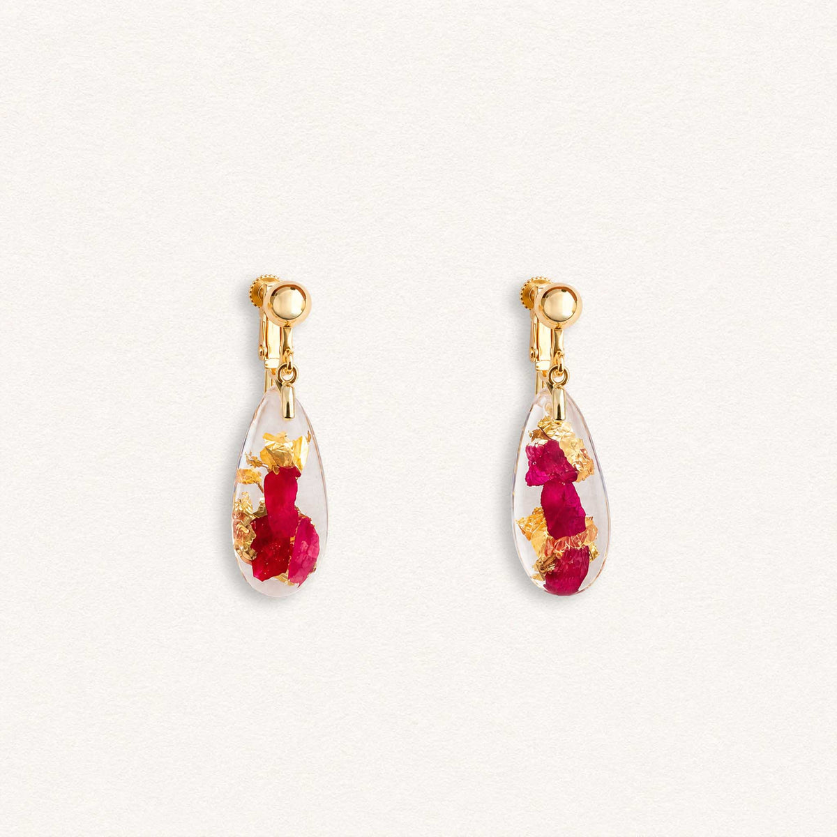Rose Petite Drop Earrings