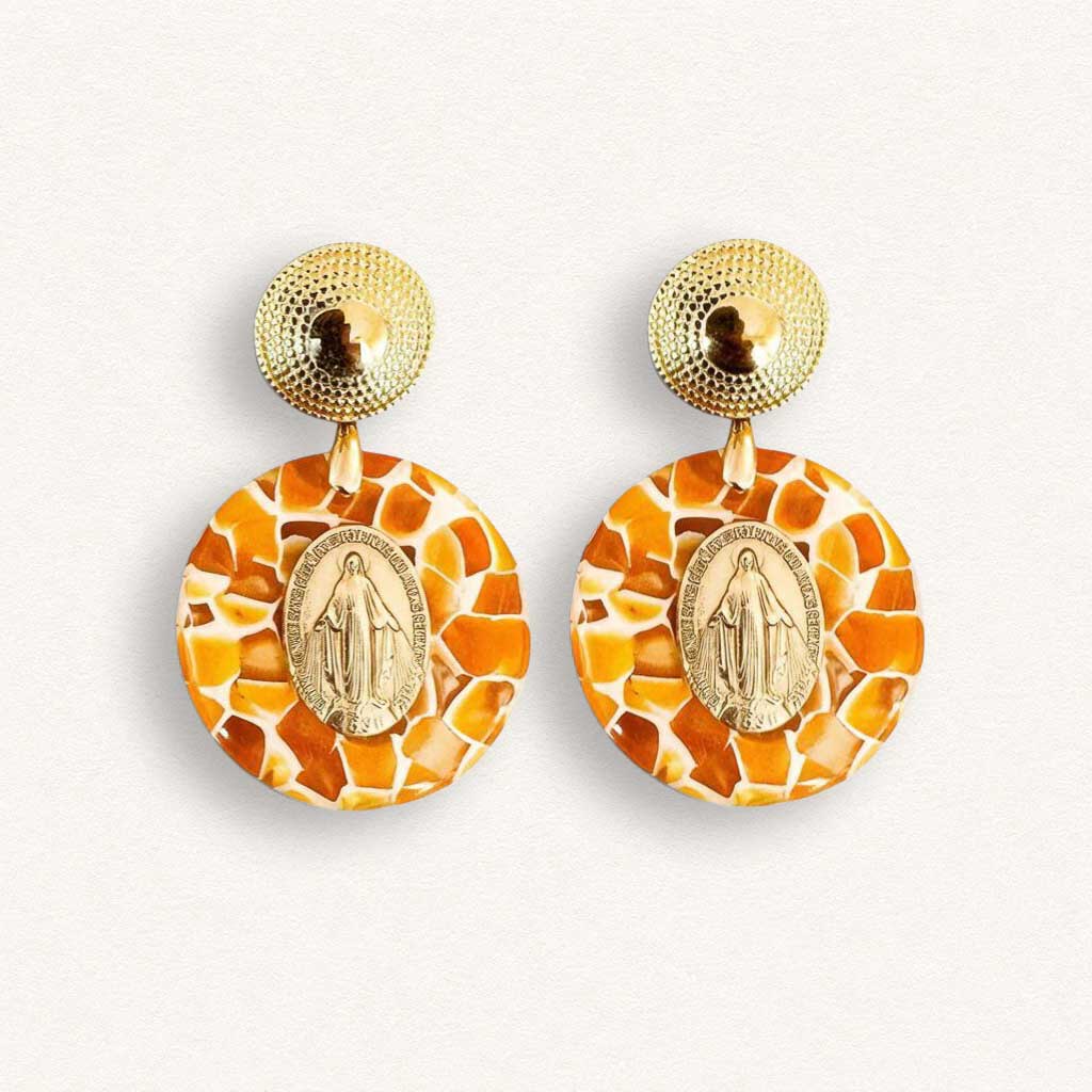 Miraculous Terrazzo Earrings