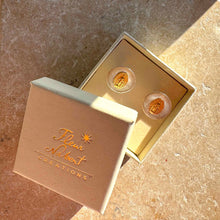 Charger l'image dans la galerie, Boutons de manchette en argent Médaille Miraculeuse dorée
