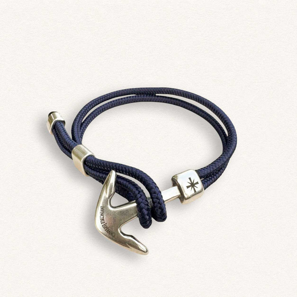 Fleur Nabert créations Bracelet Invincible Espérance - Marine MetaobjectListDrop