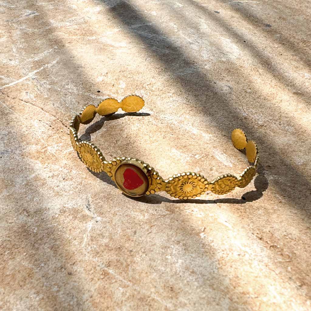 Bracelet d'encouragement « L'amour peut tout »