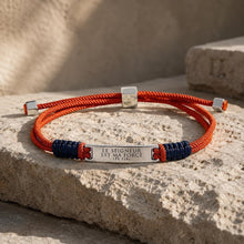 Charger l'image dans la galerie, Bracelet "Le Seigneur est ma force" Orange
