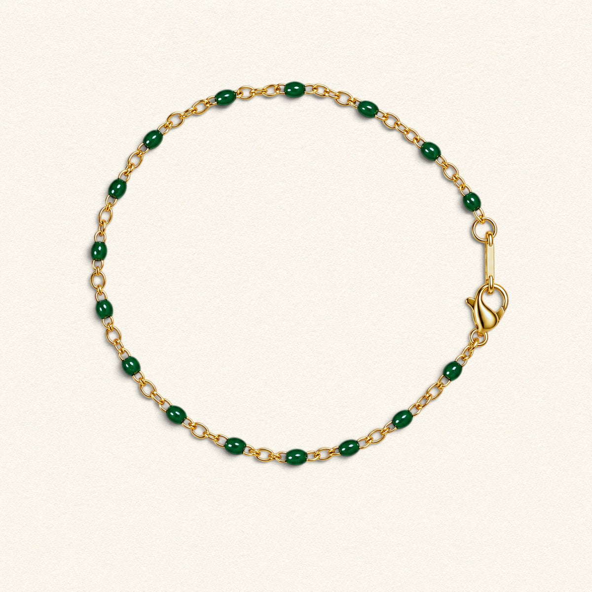 Bracelets chaîne de couleur
