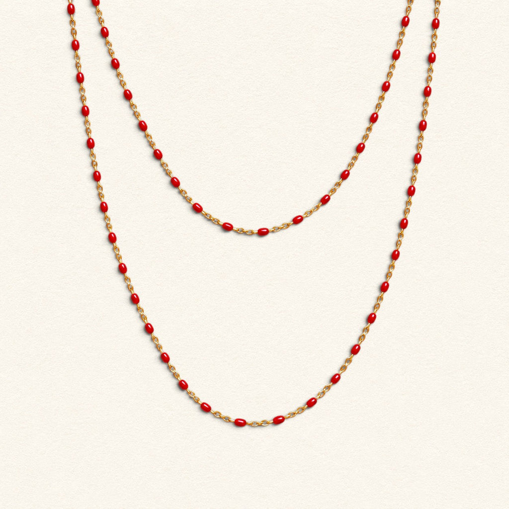 Fleur Nabert créations Long Multicolored Chains MetaobjectListDrop