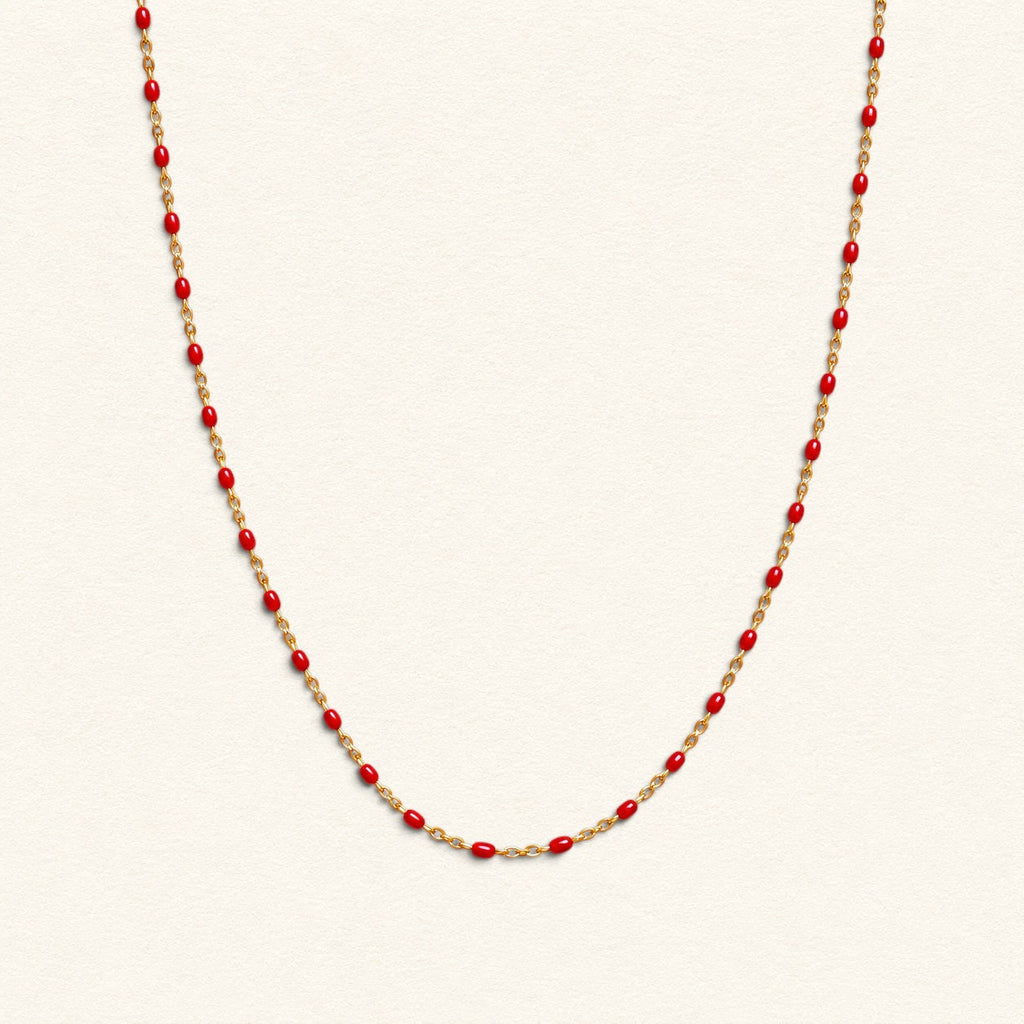 Fleur Nabert créations Short colored chains MetaobjectListDrop
