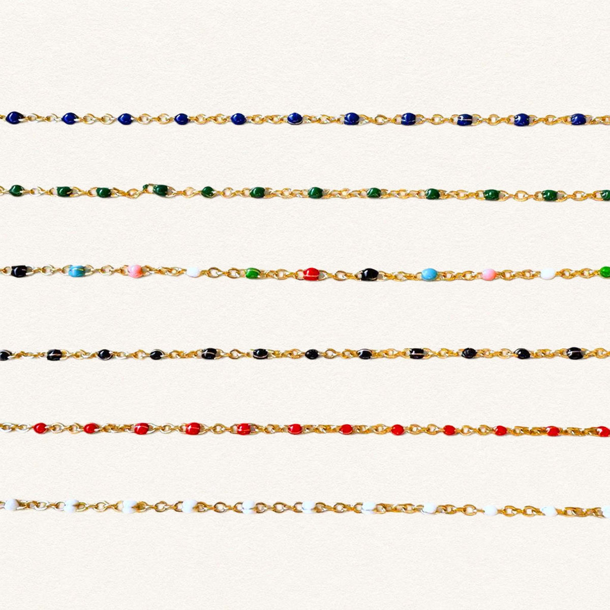 Short colored chains