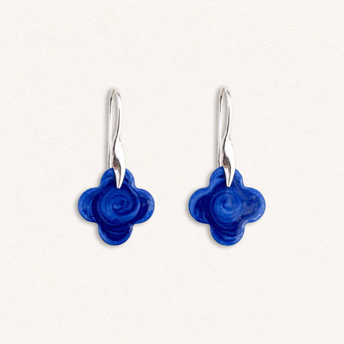 Boucles d'oreilles Célestes - Monture argent