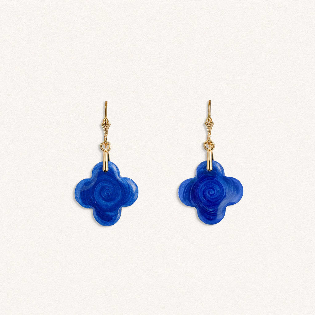 Fleur Nabert créations Celestial Earrings - Gold Setting MetaobjectListDrop