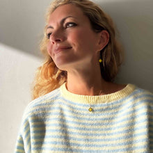 Carica l'immagine nel visualizzatore di Gallery, Ciondolo singolo cordino micro quadrifoglio Giallo
