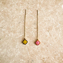 Carica l'immagine nel visualizzatore di Gallery, Laccio unico in corda micro quadrilobo rosa
