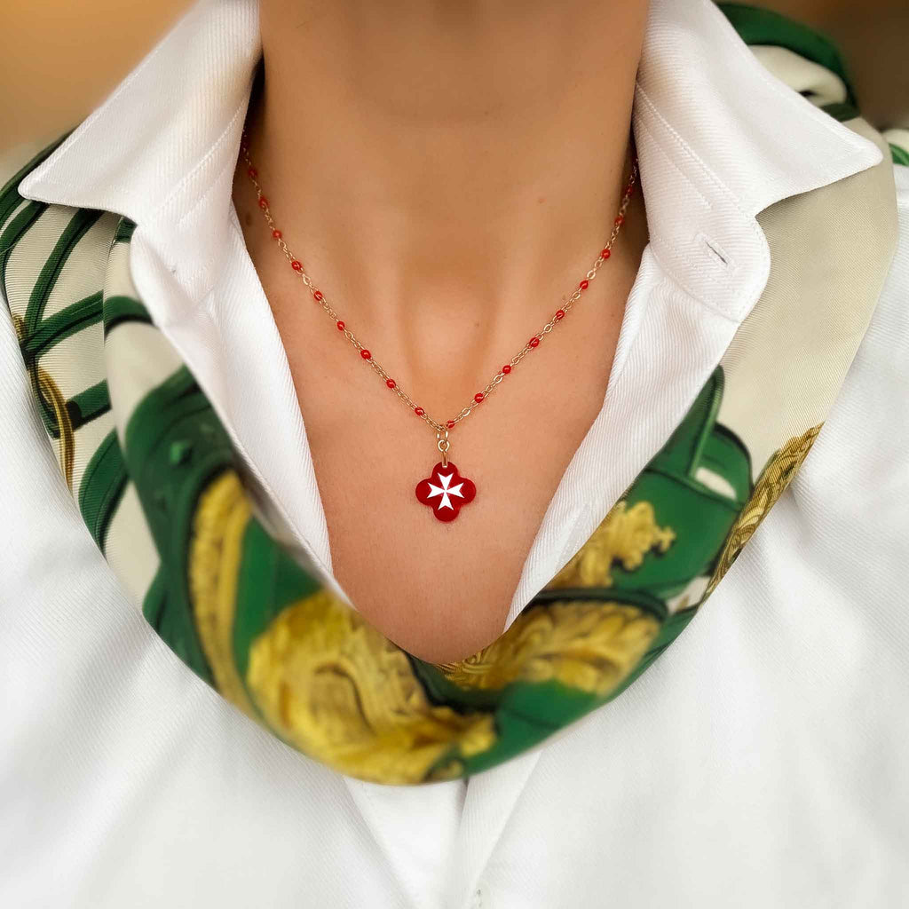 Fleur Nabert créations Maltese cross MetaobjectListDrop