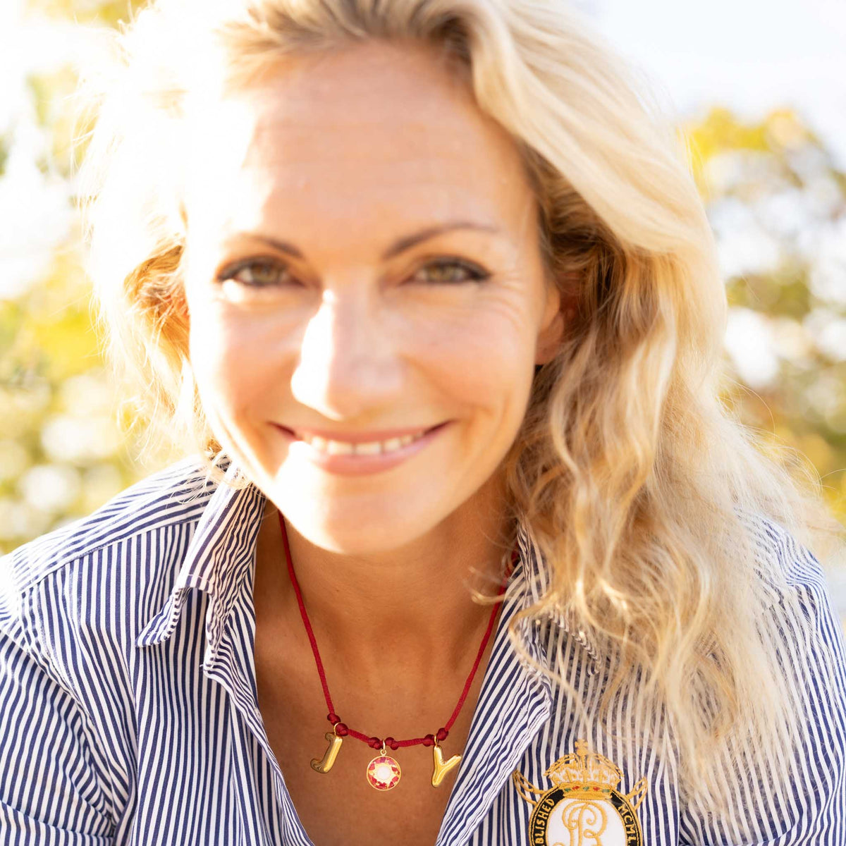 JOY Necklace - Bordeaux