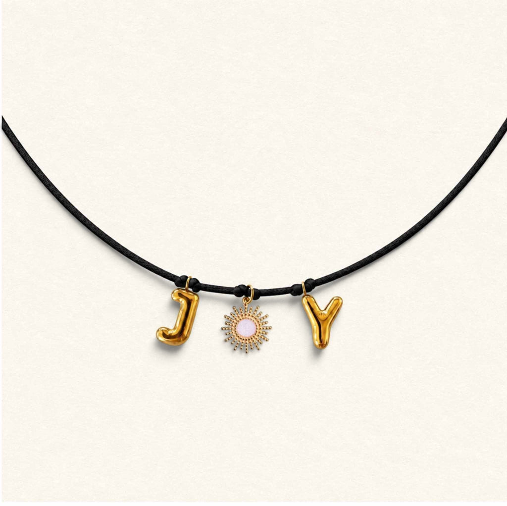 Fleur Nabert créations JOY Necklace - Black MetaobjectListDrop