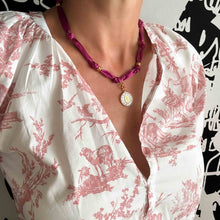 Charger l'image dans la galerie, Les colliers en tissu + attache magique ✨
