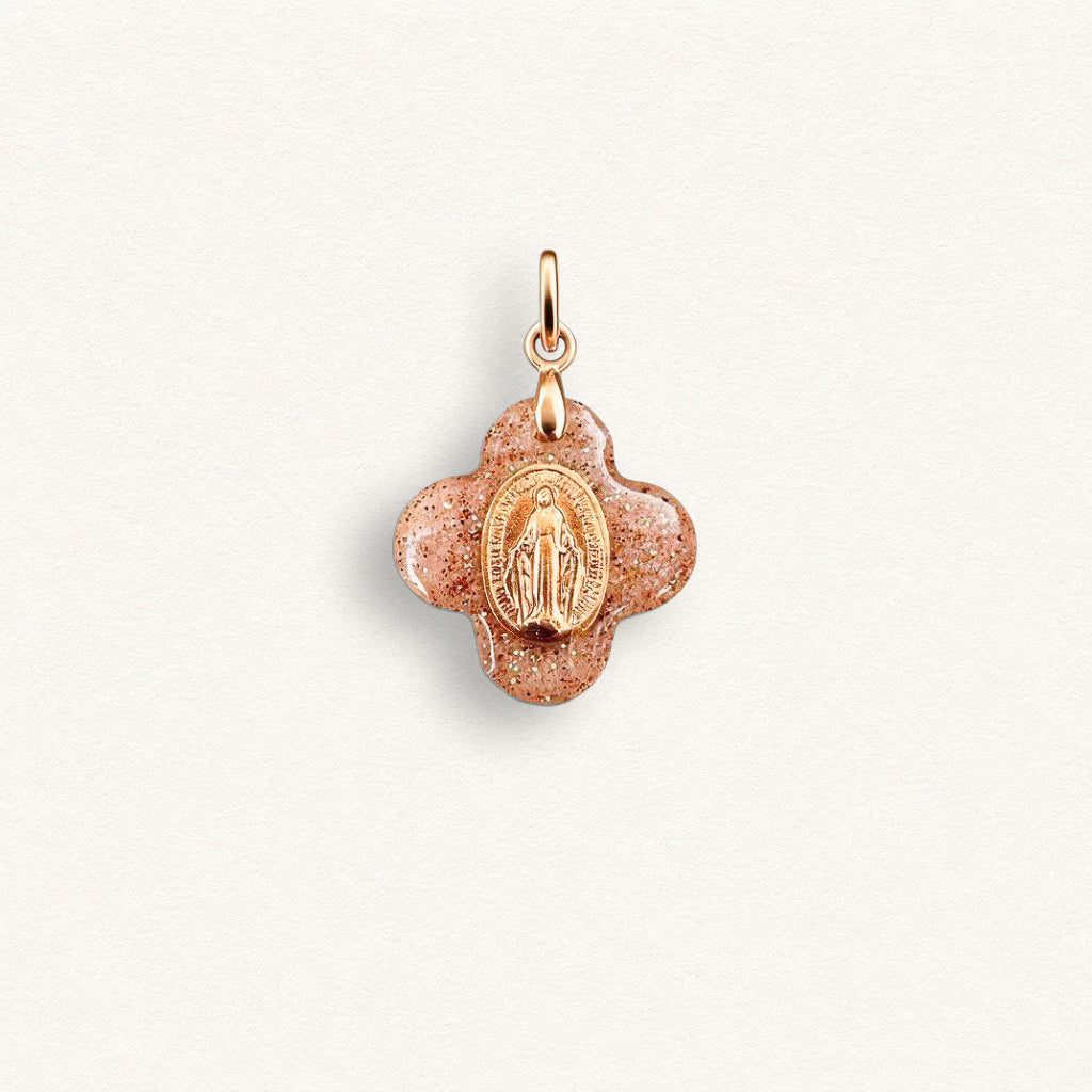 Fleur Nabert créations Croix Miraculeuse scintillante MetaobjectListDrop