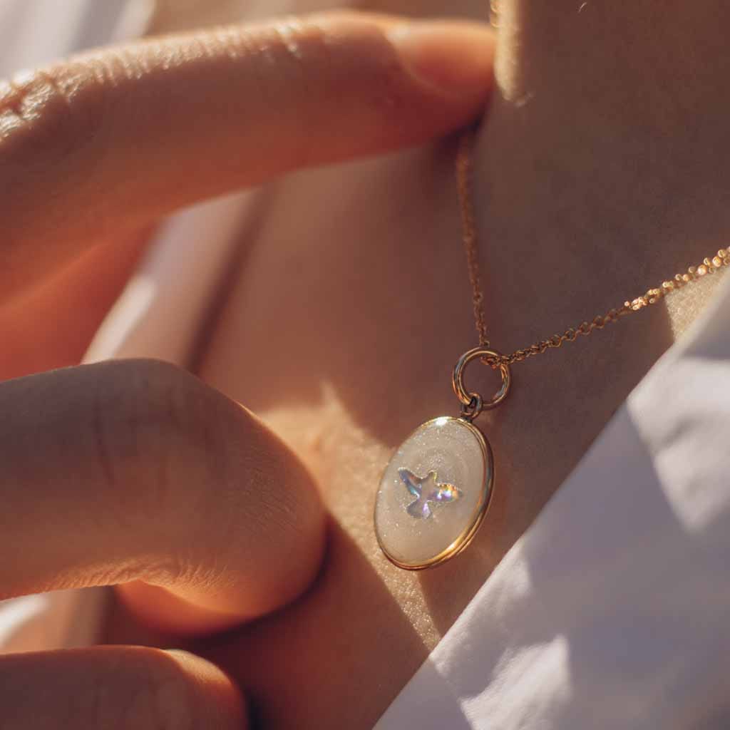 Médaille « Happy colombe » - Hologramme