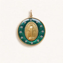 Load image into Gallery viewer, Great miraculous crowned with green stars 
