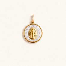 Load image into Gallery viewer, Mini Miraculous Crowned with Stars - White 
