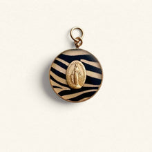 Load image into Gallery viewer, Zebra Miraculous Medal
