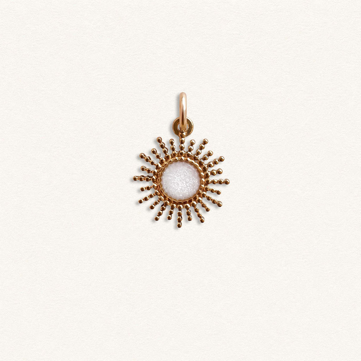 Small sun monstrance medal