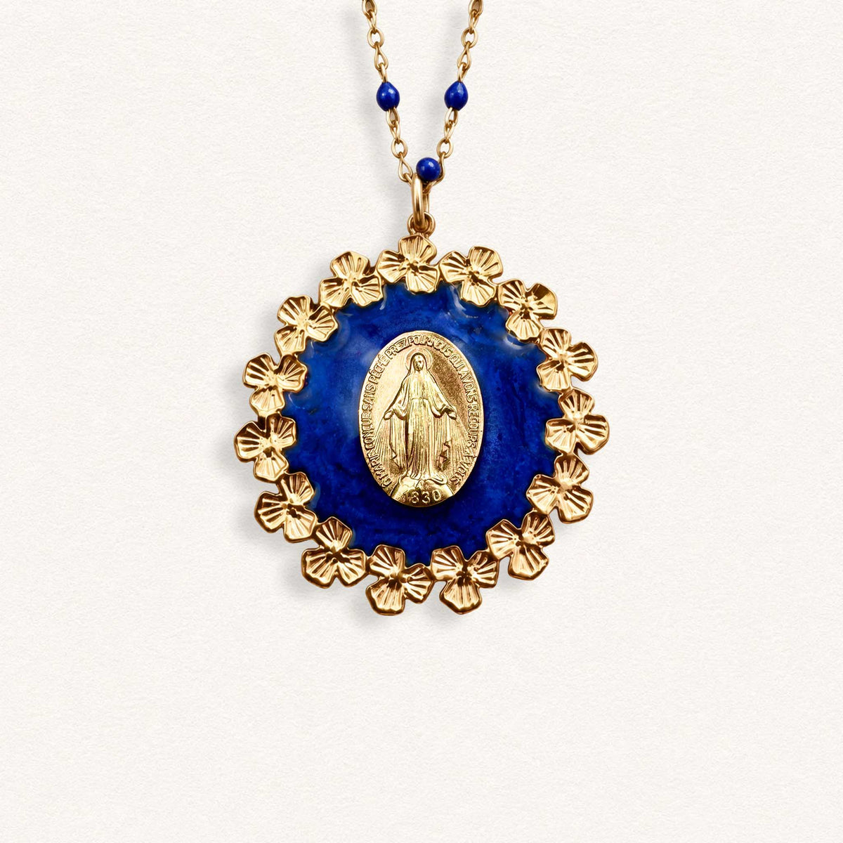 Queen of the Sky Necklace - Blue