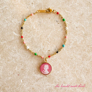 Médaille Sainte Thérèse my BFF + lettre pour lui confier son année