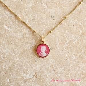 Médaille Sainte Thérèse my BFF + lettre pour lui confier son année