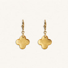 Load image into Gallery viewer, Gold Glory Cross Earrings 
