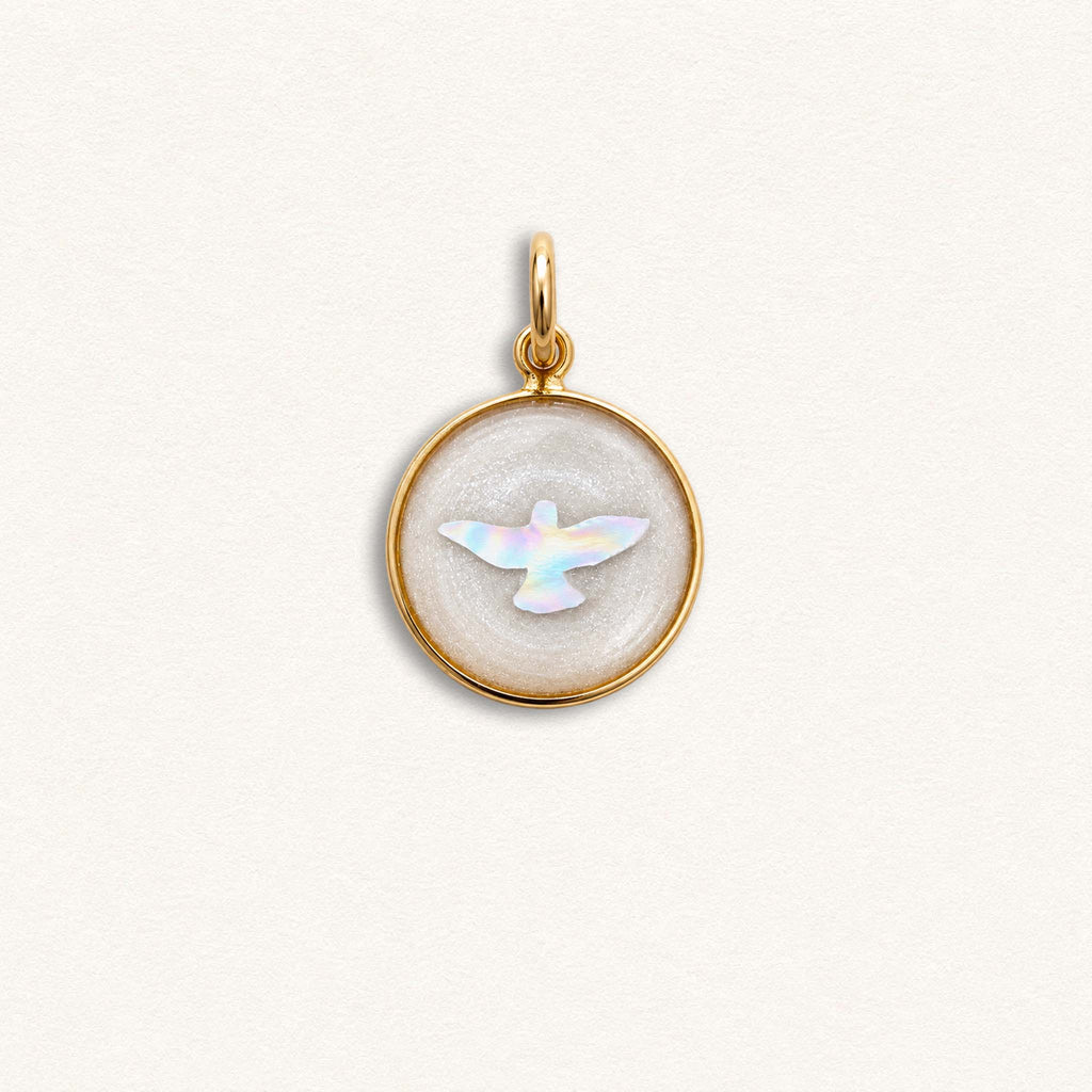 Fleur Nabert créations Médaille « Happy colombe » - Hologramme MetaobjectListDrop