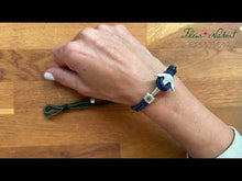 Carica e avvia il video nel visualizzatore di galleria, Bracelet Invincible Espérance marine
