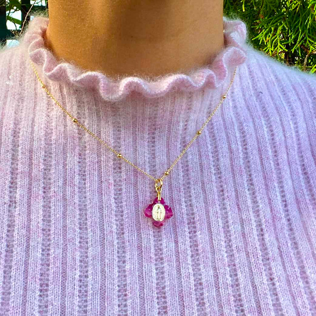 Fleur Nabert créations Little Therese Cross MetaobjectListDrop
