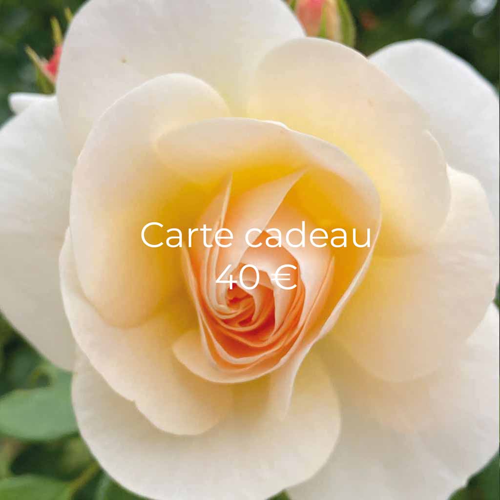 Carte-cadeau rose jaune