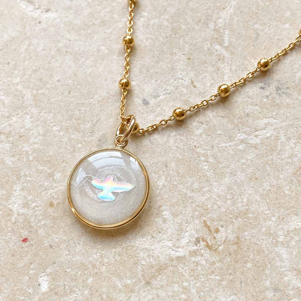 Médaille « Happy colombe » - Hologramme
